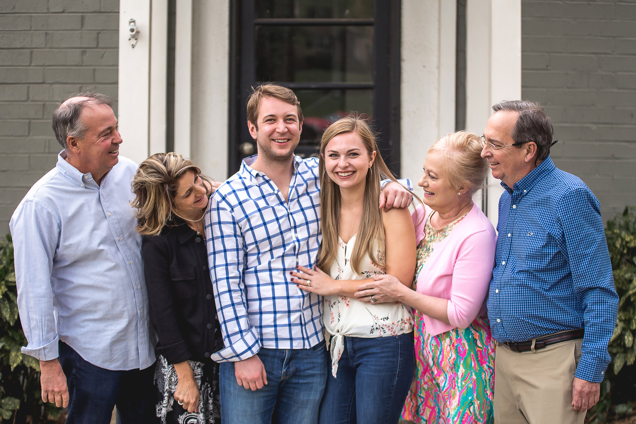 charlotte north carolina wedding photographer surprise proposal