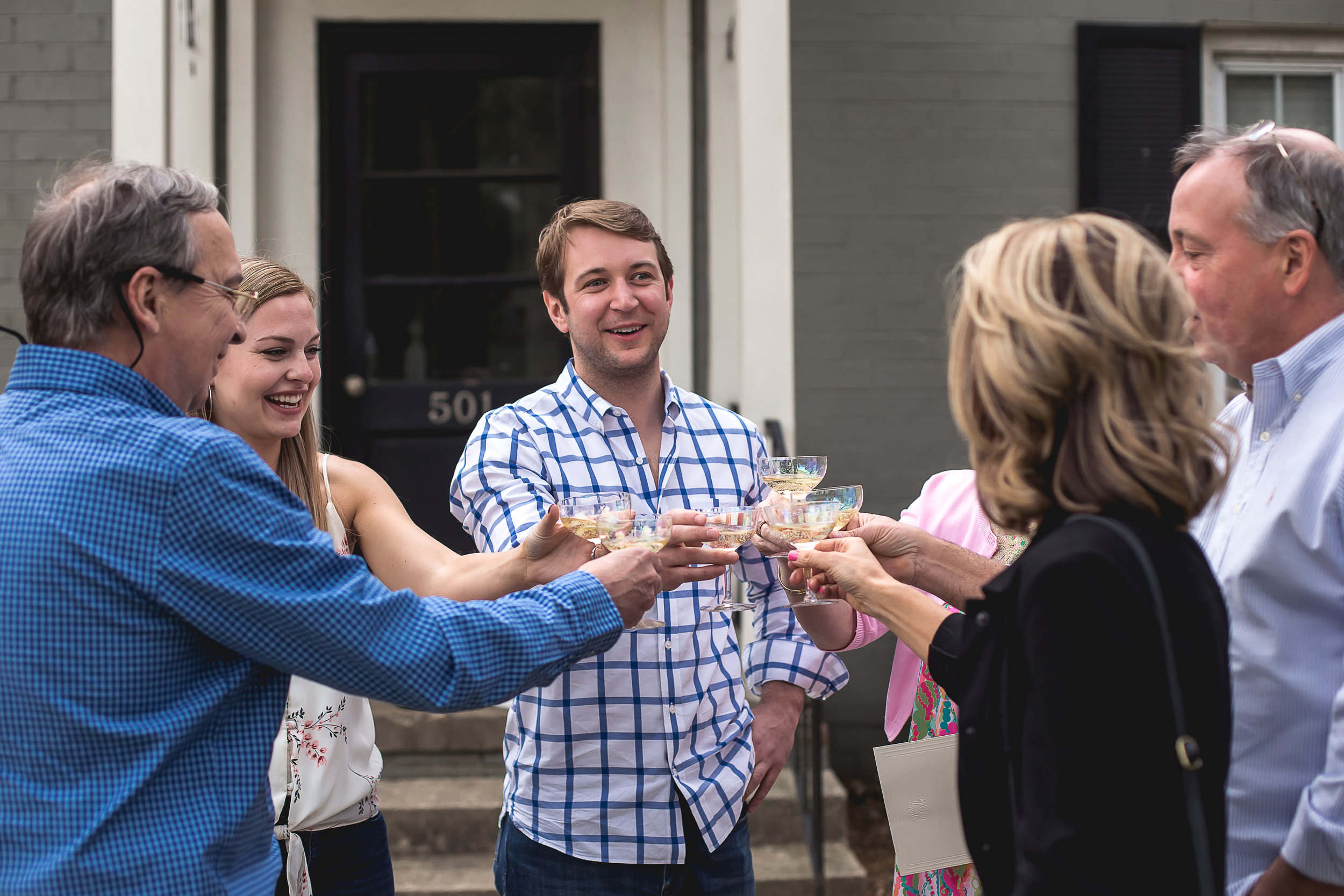 charlotte north carolina wedding photographer surprise proposal