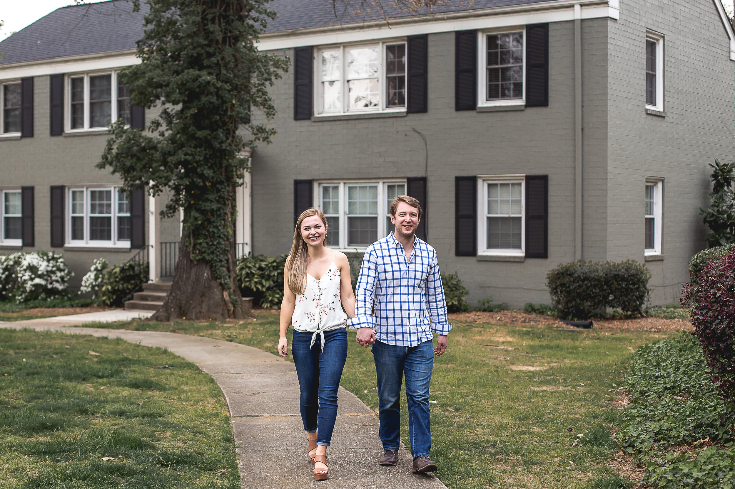 charlotte north carolina wedding photographer surprise proposal