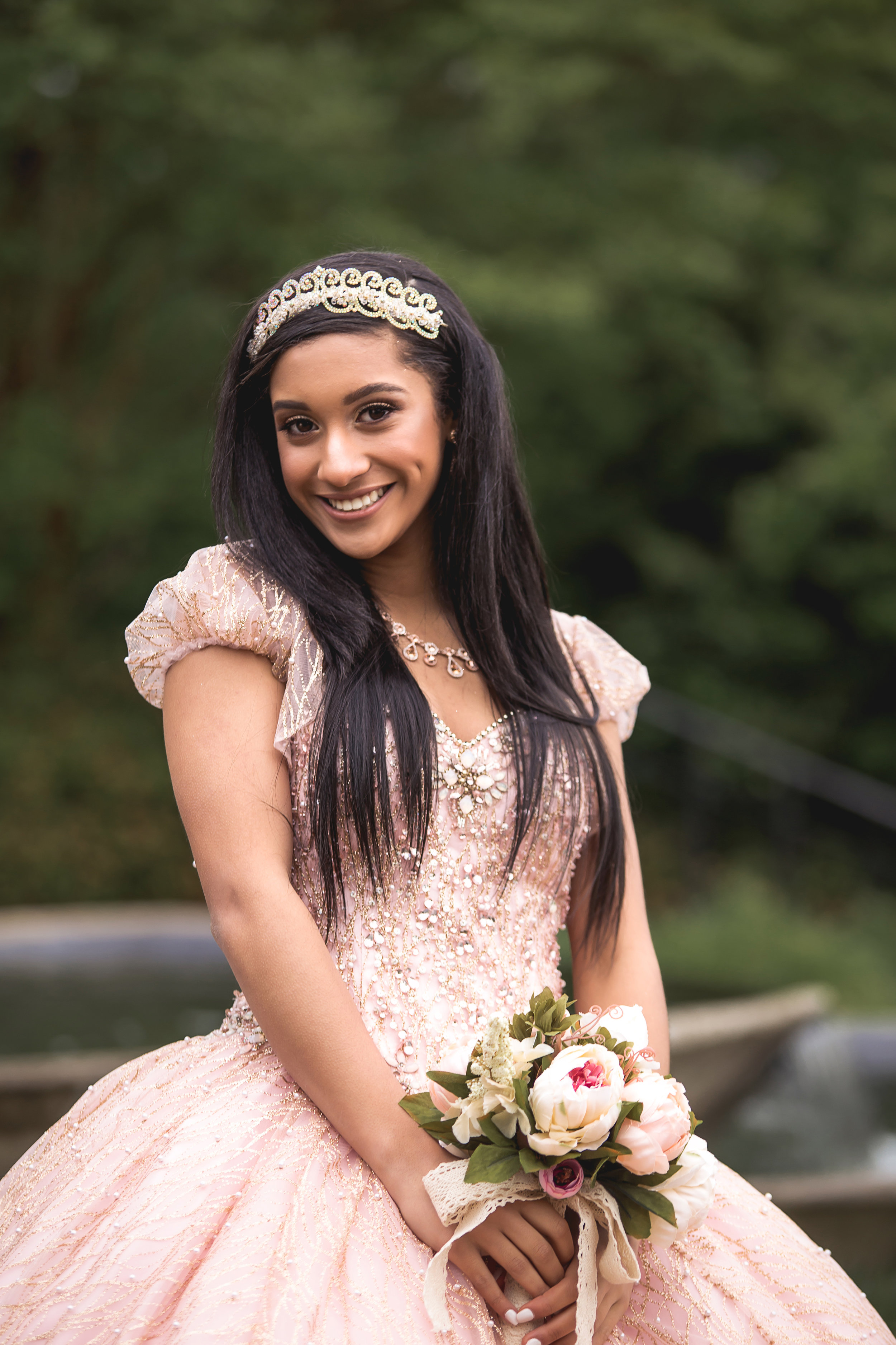 charlotte north carolina wedding portrait photographers quinceanera glencairn gardens