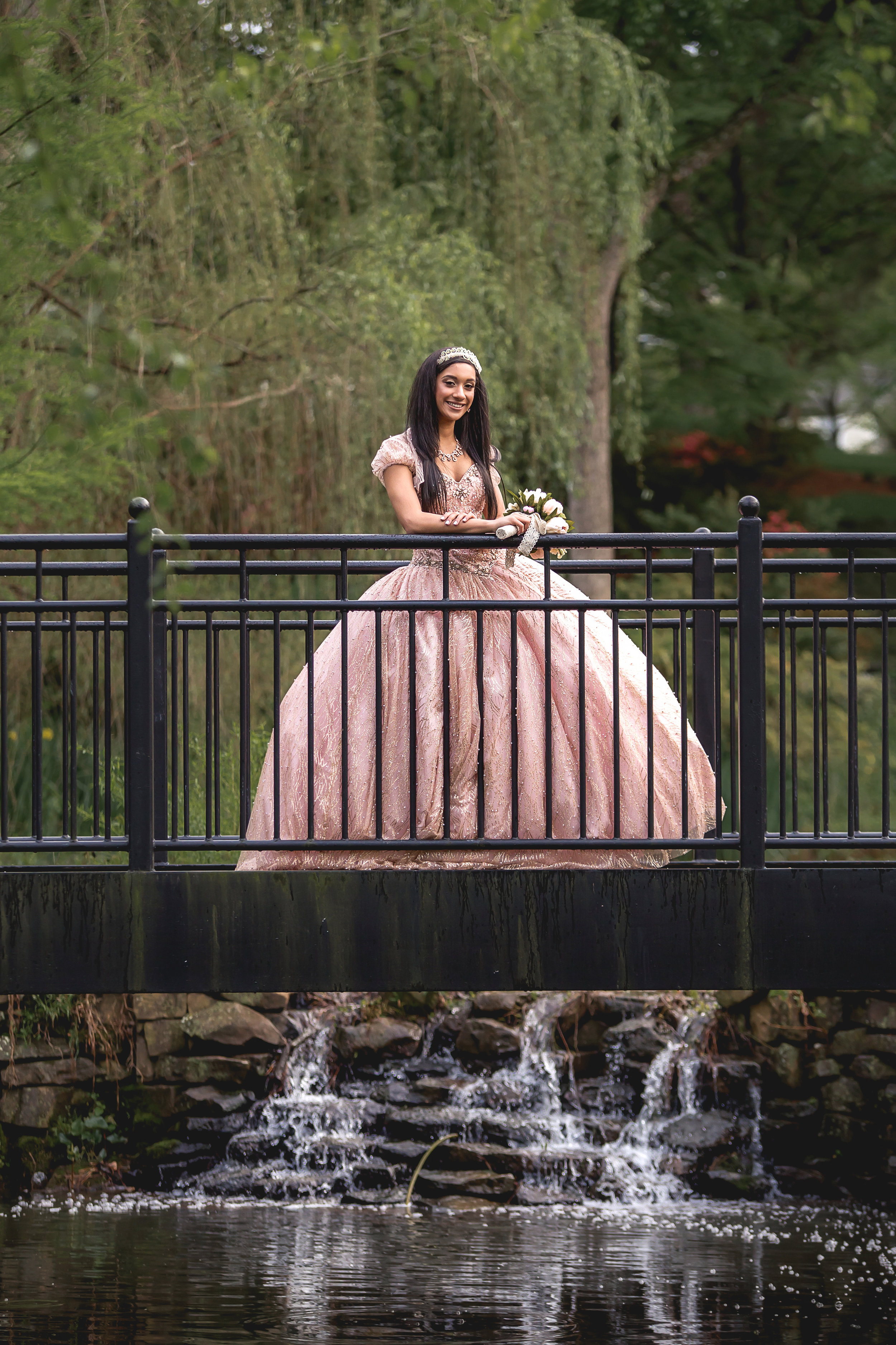 charlotte north carolina wedding portrait photographers quinceanera glencairn gardens