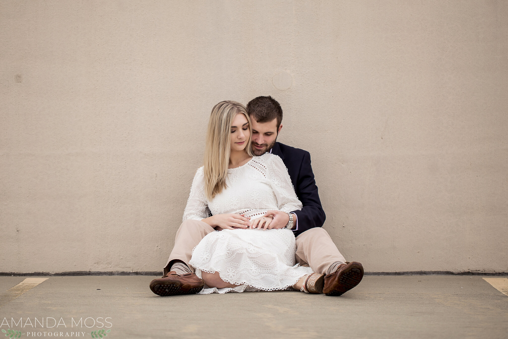 charlotte north carolina wedding photographers engagement session october elizabeth park romantic fall rooftop skyline