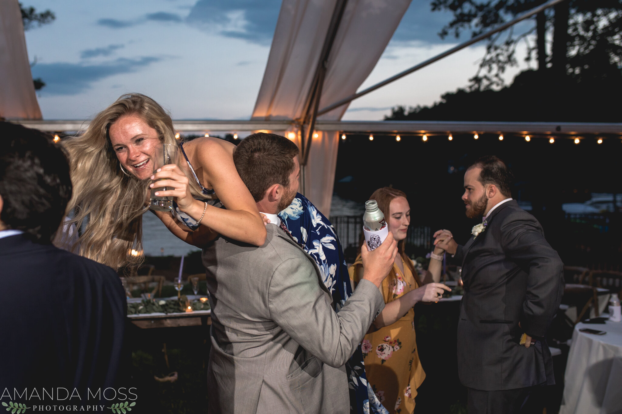 charlotte north carolina wedding photographer lake norman romantic boho lavender lakeside