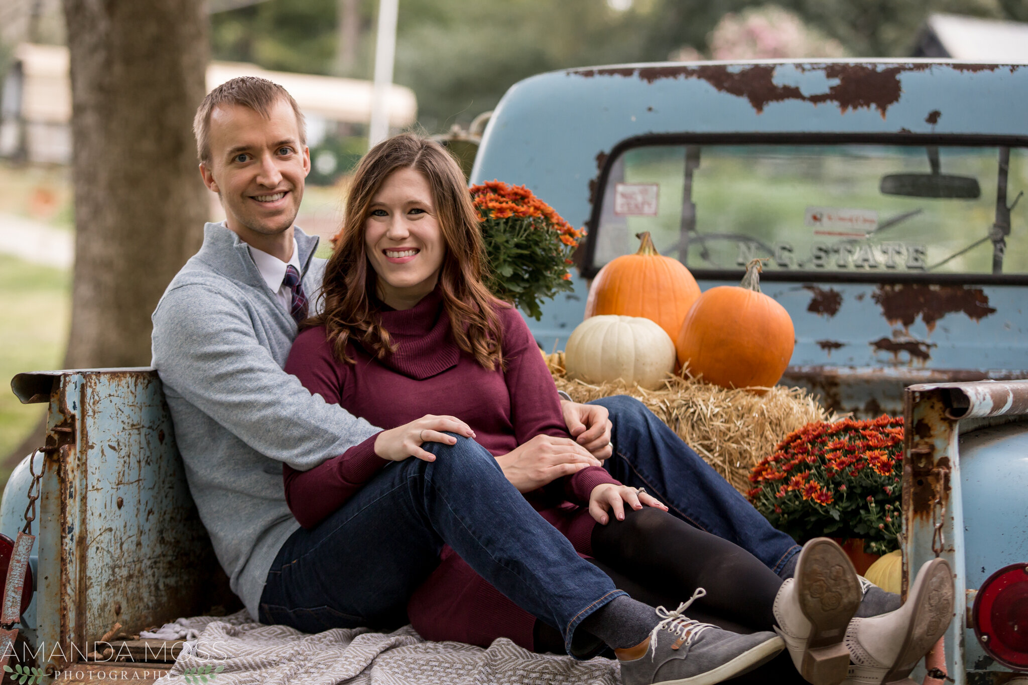 charlotte north carolina wedding portrait photographer fall mini sessions renfrow farms