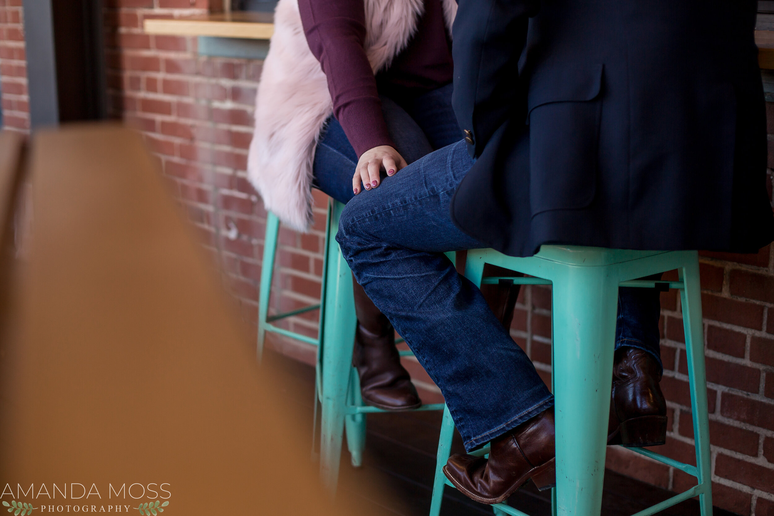 charlotte north carolina wedding photographers engagement session southend downtown matthews