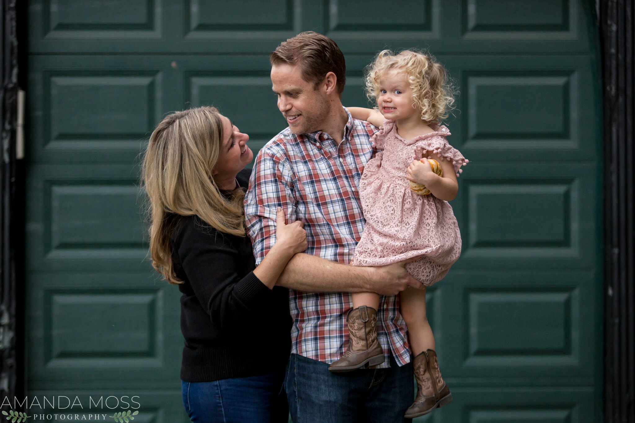 charlotte north carolina wedding family photographer renfrow farms fall mini session child children couple