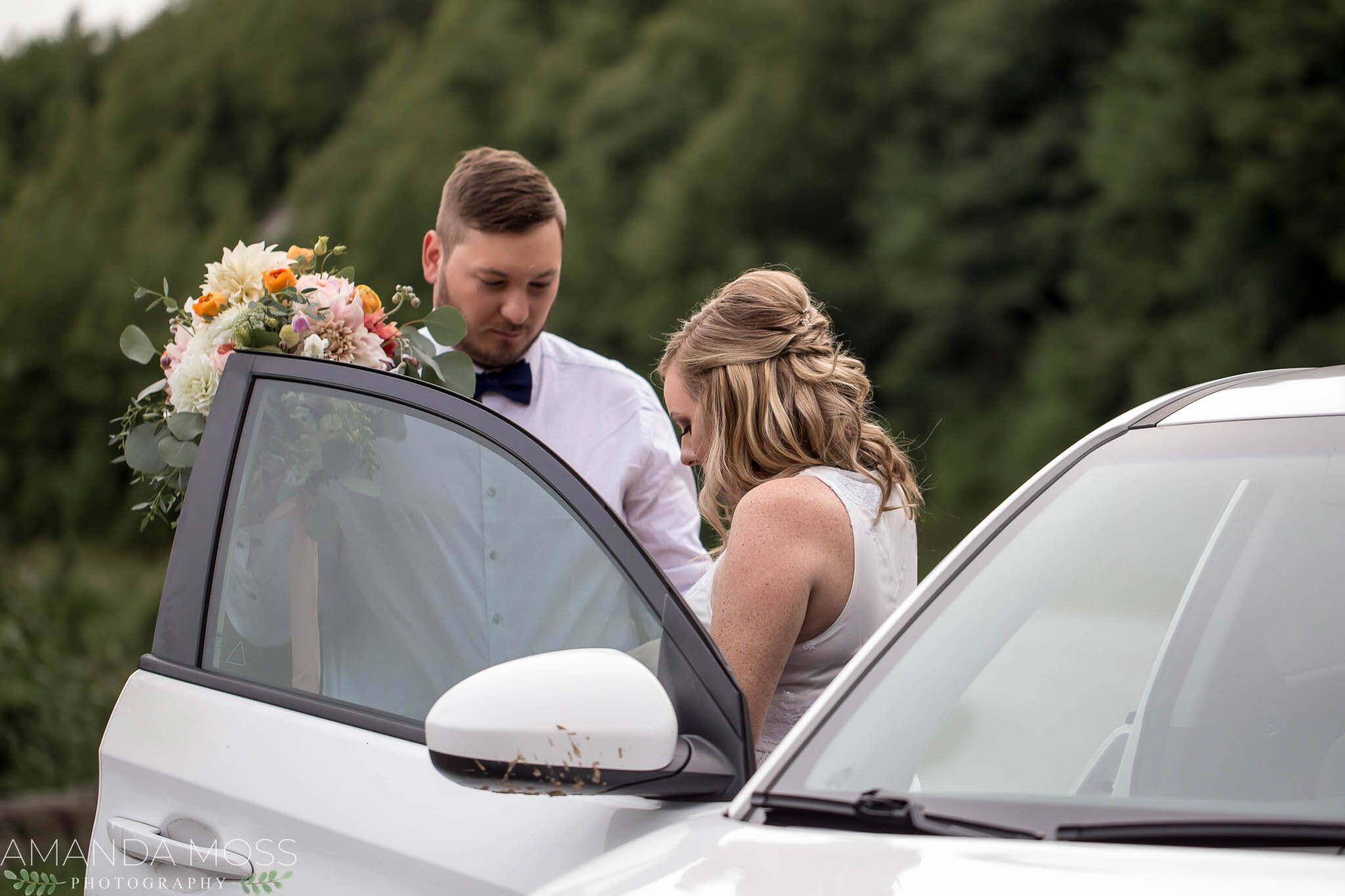 charlotte north carolina wedding photographer elopement rough ridge overlook blue ridge parkway asheville boone grandfather mountain