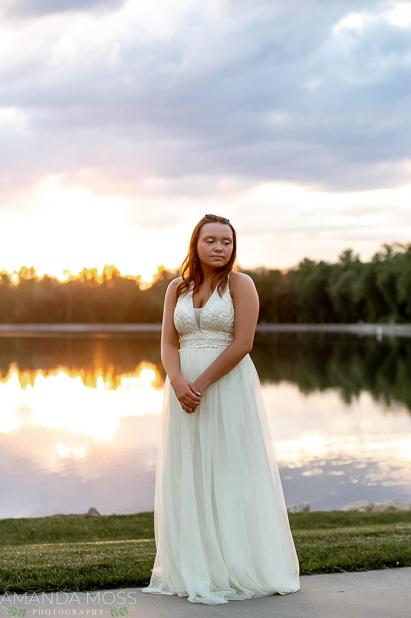 charlotte north carolina portrait photographer prom session rankin lake park gastonia