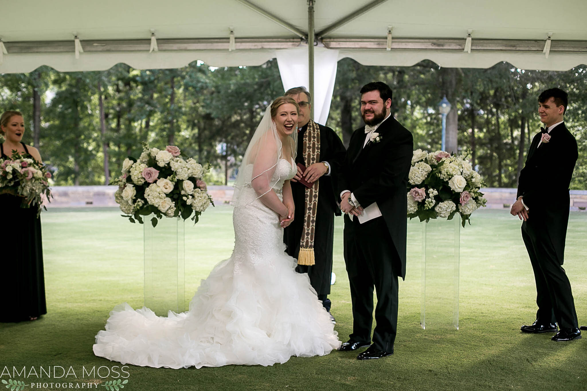 charlotte north carolina wedding photographer july summer outdoor ballantyne country club