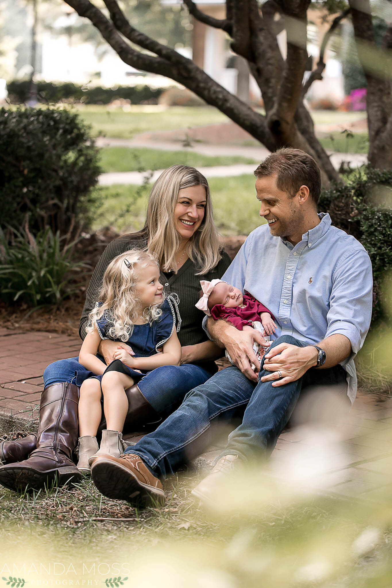 charlotte north carolina family photographer fall session lake norman 