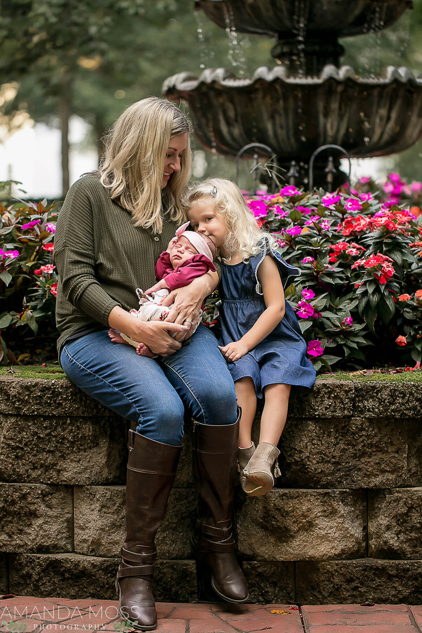 charlotte north carolina family photographer fall session lake norman 