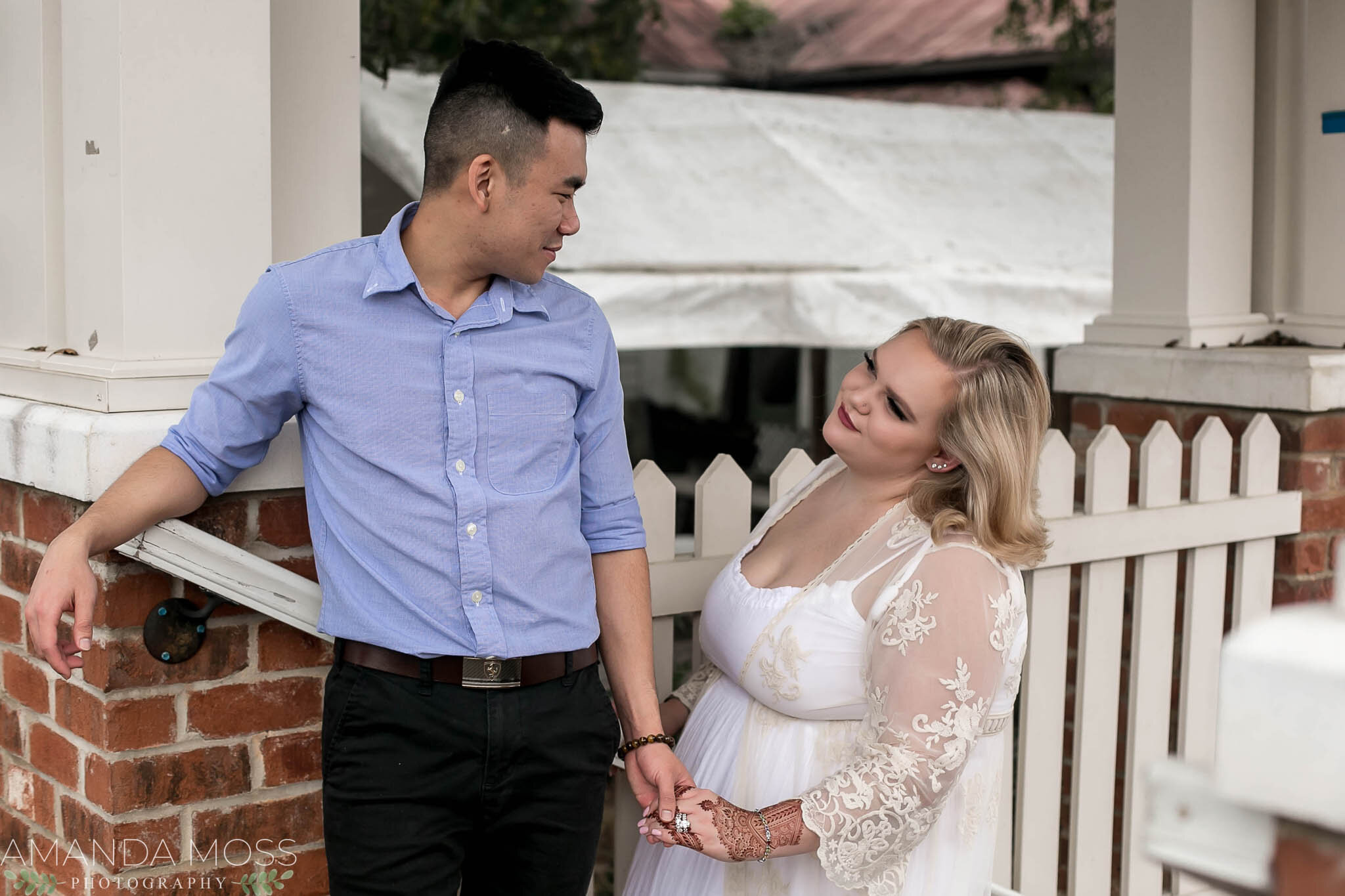 charlotte north carolina wedding photographer downtown matthews elopement