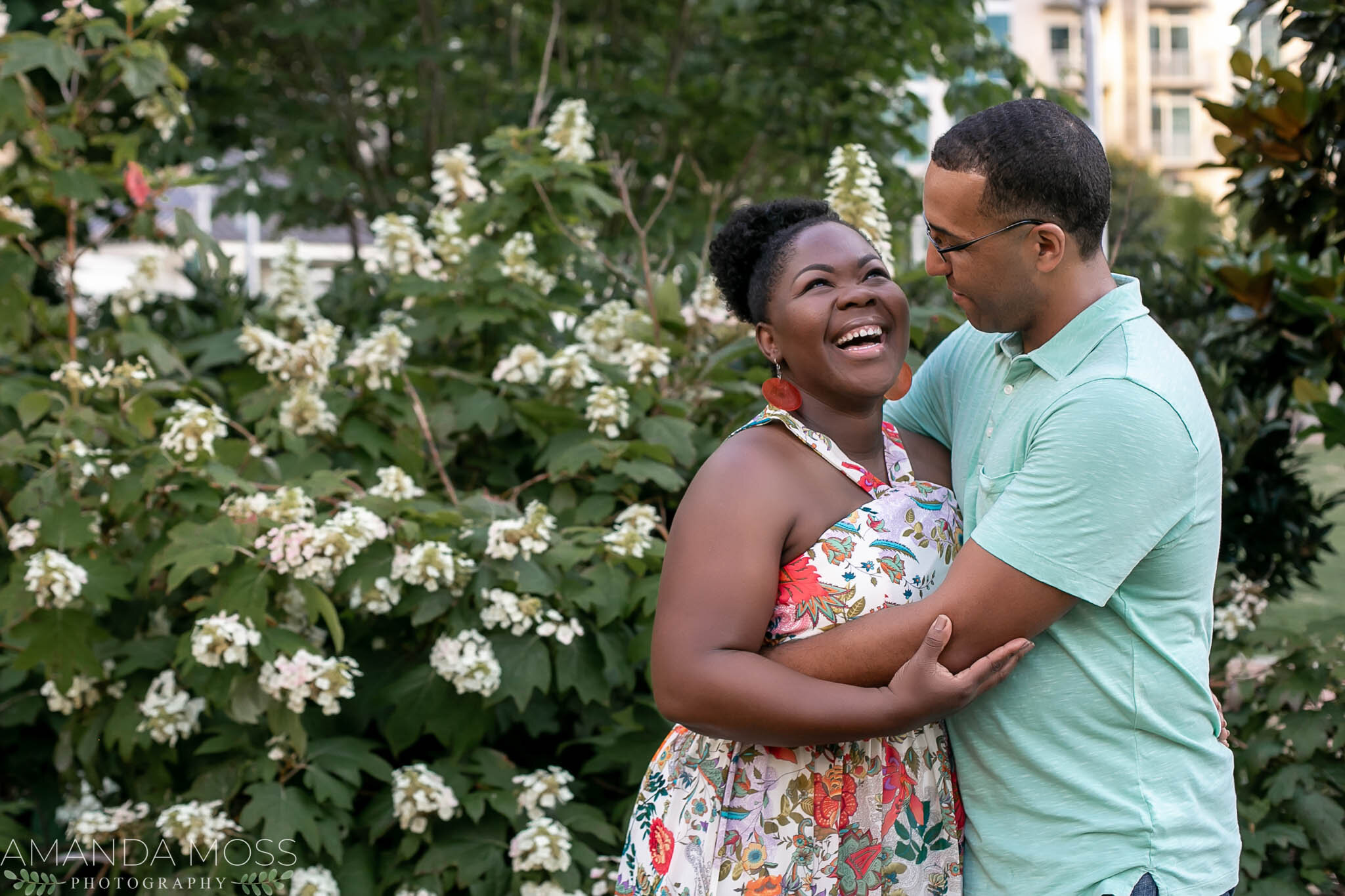 charlotte north carolina photographer spring family session romare bearden park