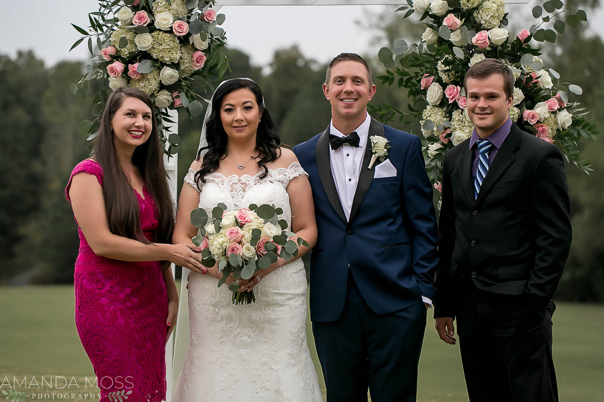 charlotte north carolina wedding photographer intimate microwedding the palisades country club