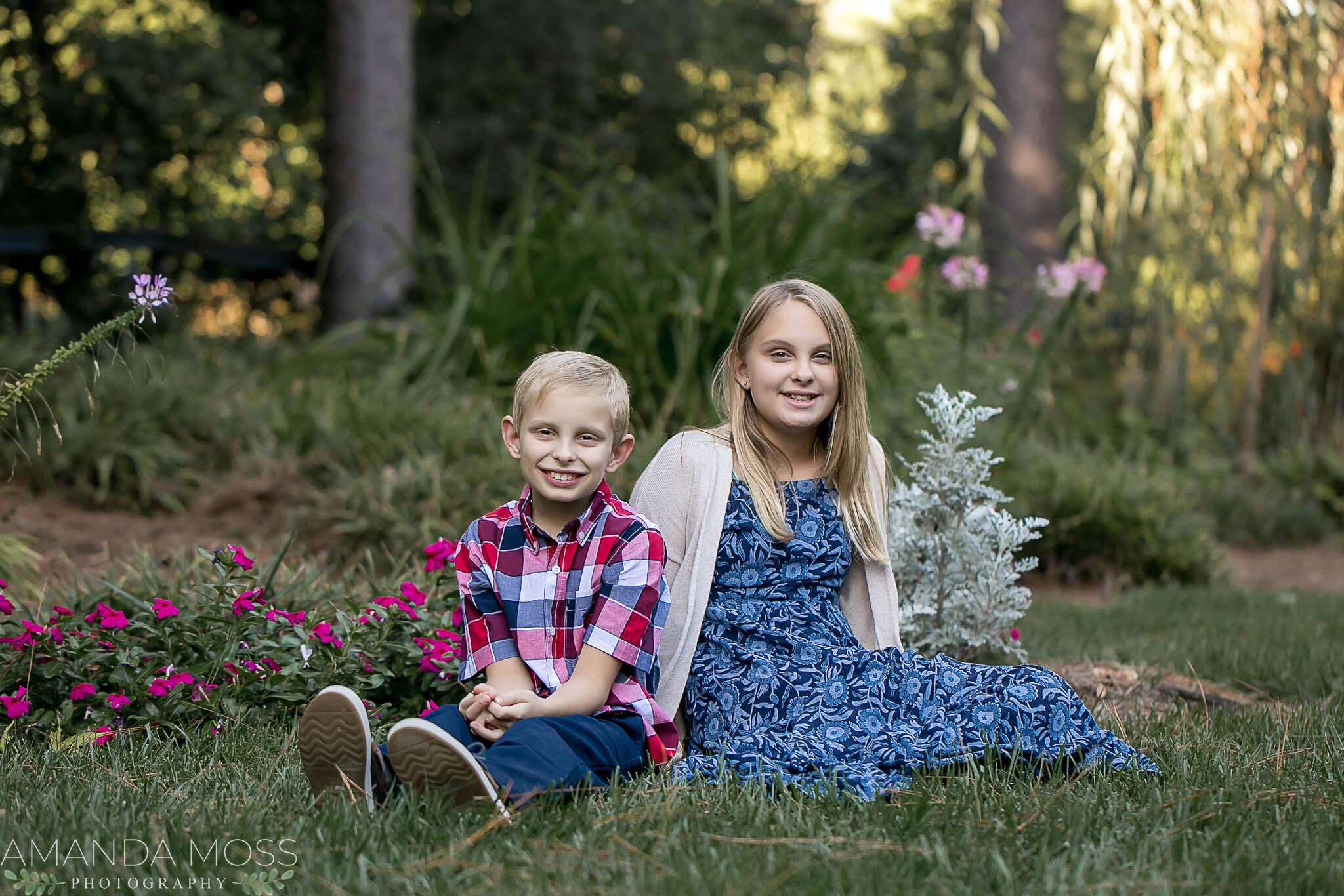 charlotte north carolina family photographer summer session glencairn gardens rock hill south carolina