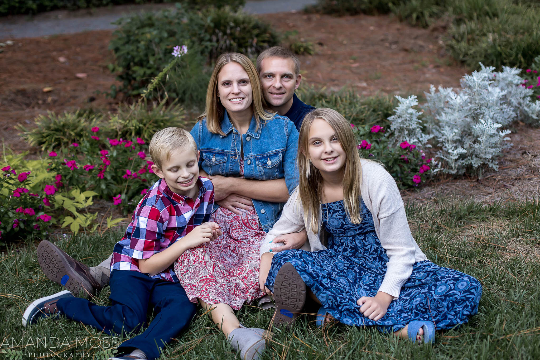 charlotte north carolina family photographer summer session glencairn gardens rock hill south carolina