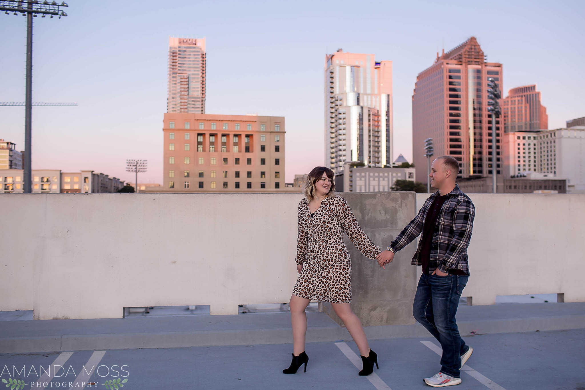 charlotte north carolina surprise proposal downtown romare bearden park