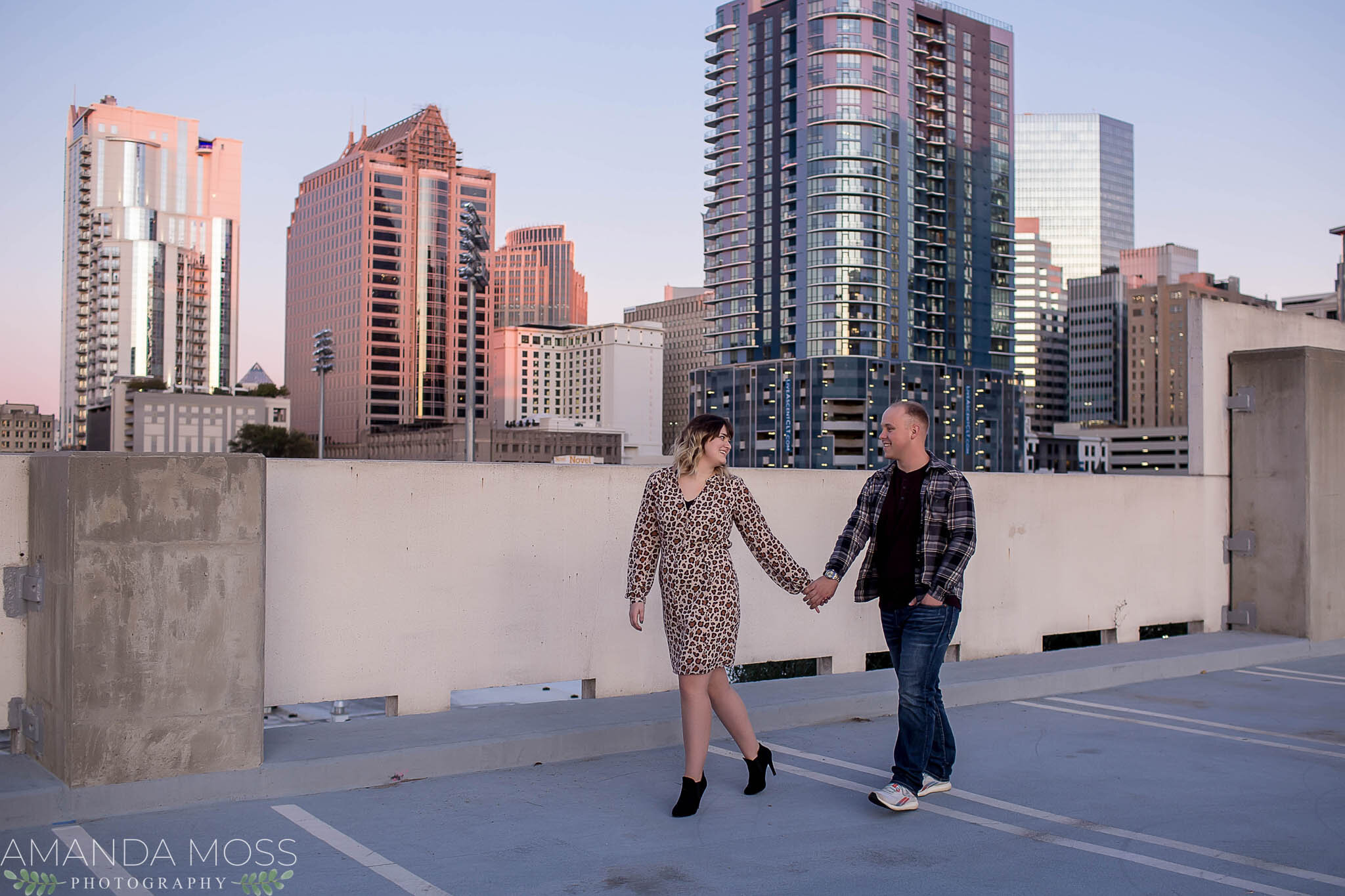 charlotte north carolina surprise proposal downtown romare bearden park