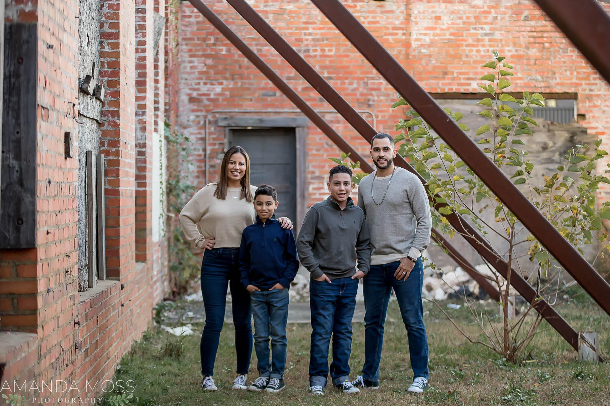Family Photo Session at The Confetti Hearts Wall, Southend — Amanda Moss Photography Charlotte