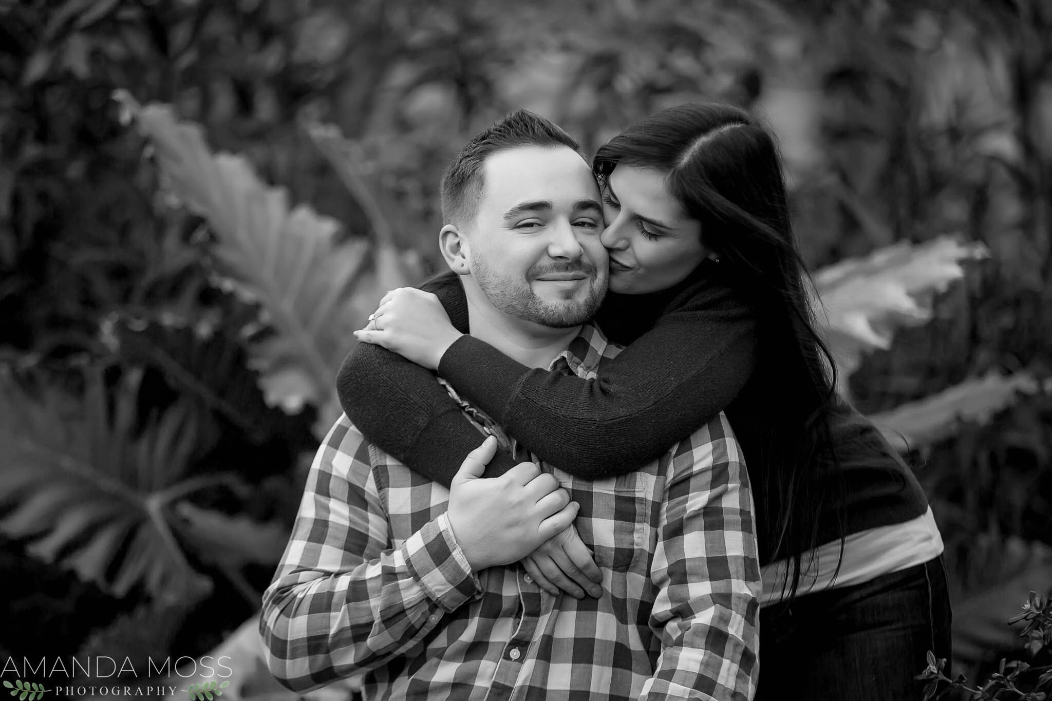 charlotte north carolina wedding photographer fall engagement session Ace No 3 Burgers elizabeth park