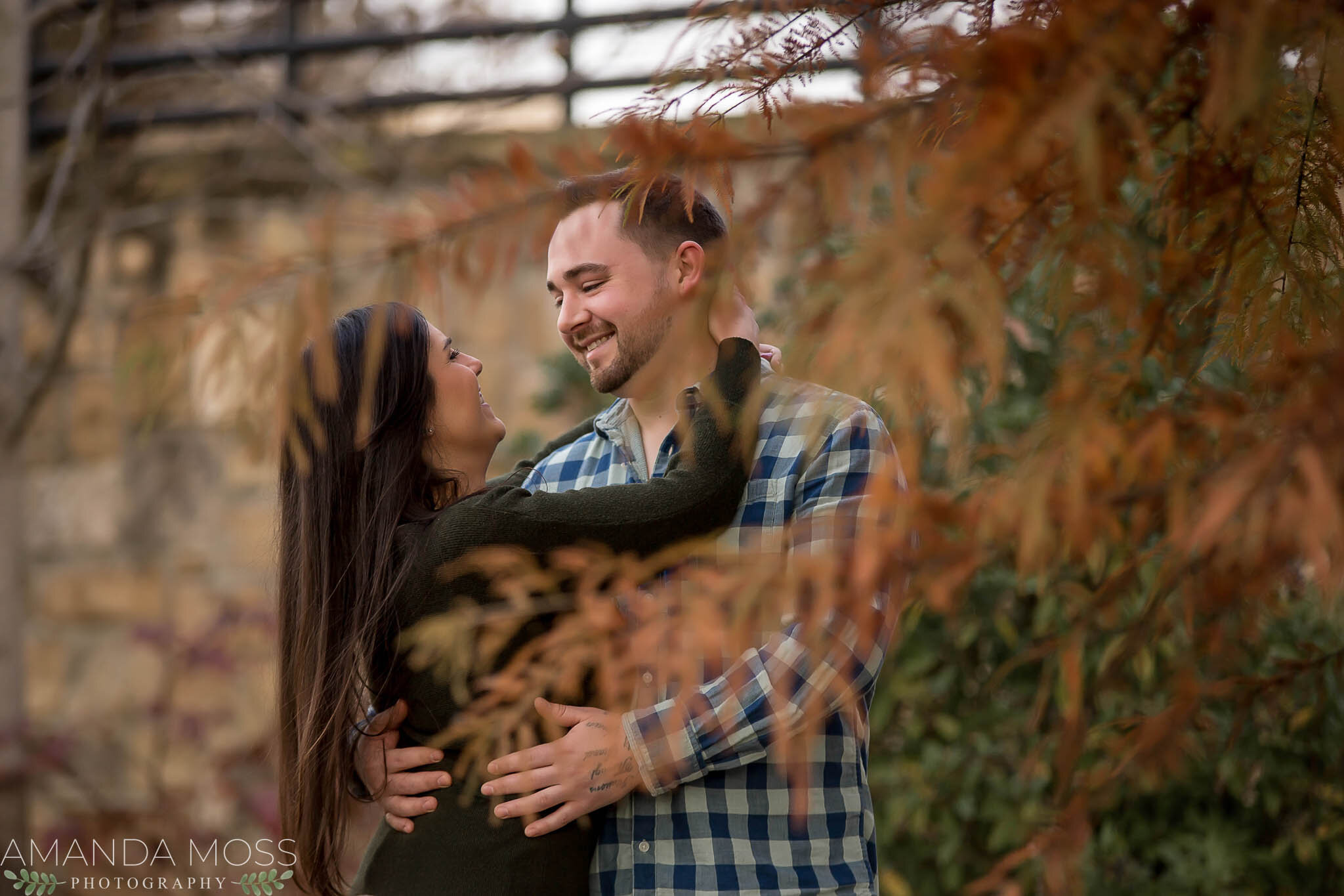 charlotte north carolina wedding photographer fall engagement session Ace No 3 Burgers elizabeth park