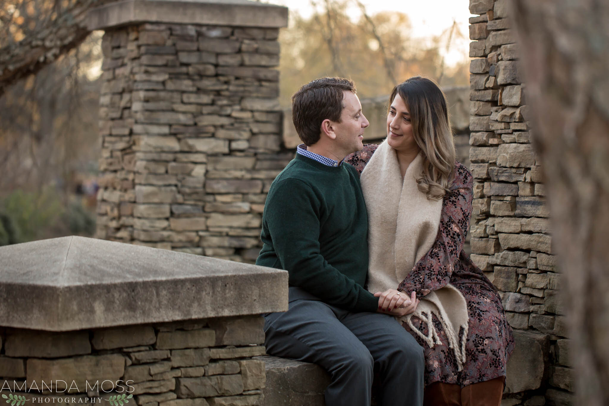 charlotte north carolina wedding photographer surprise proposal freedom park