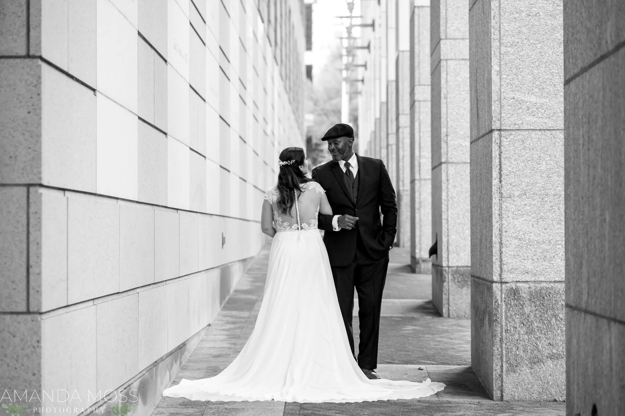 Courthouse Winter Wedding Downtown Charlotte — Amanda Moss Photography