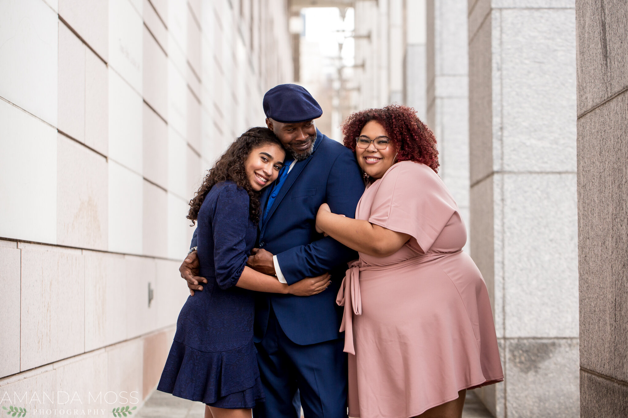 charlotte nc wedding photographer courthouse winter wedding