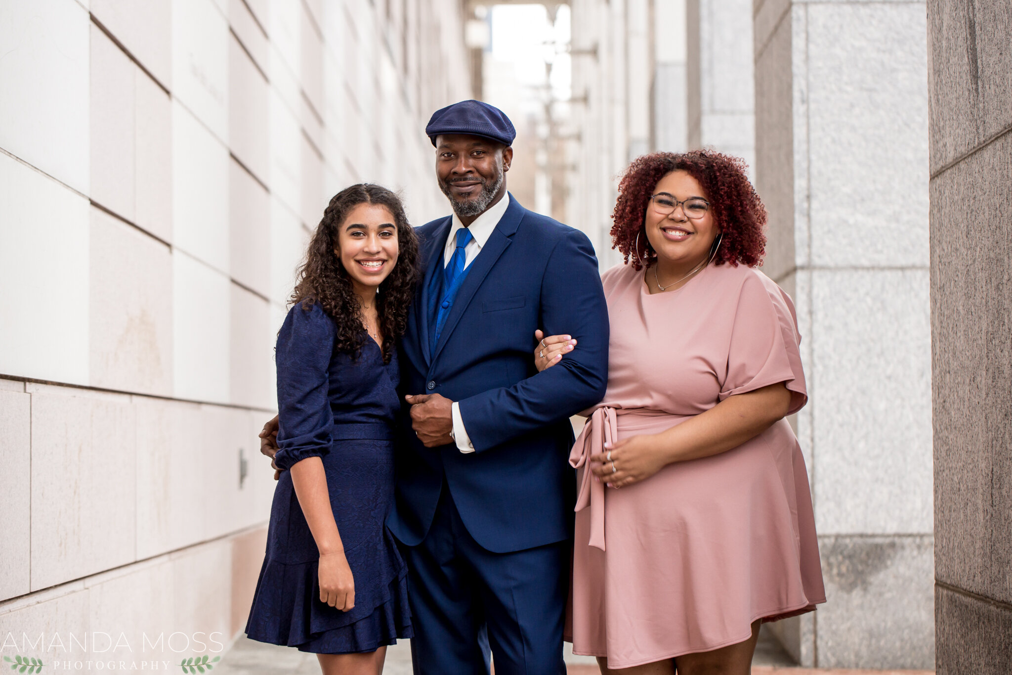 charlotte nc wedding photographer courthouse winter wedding