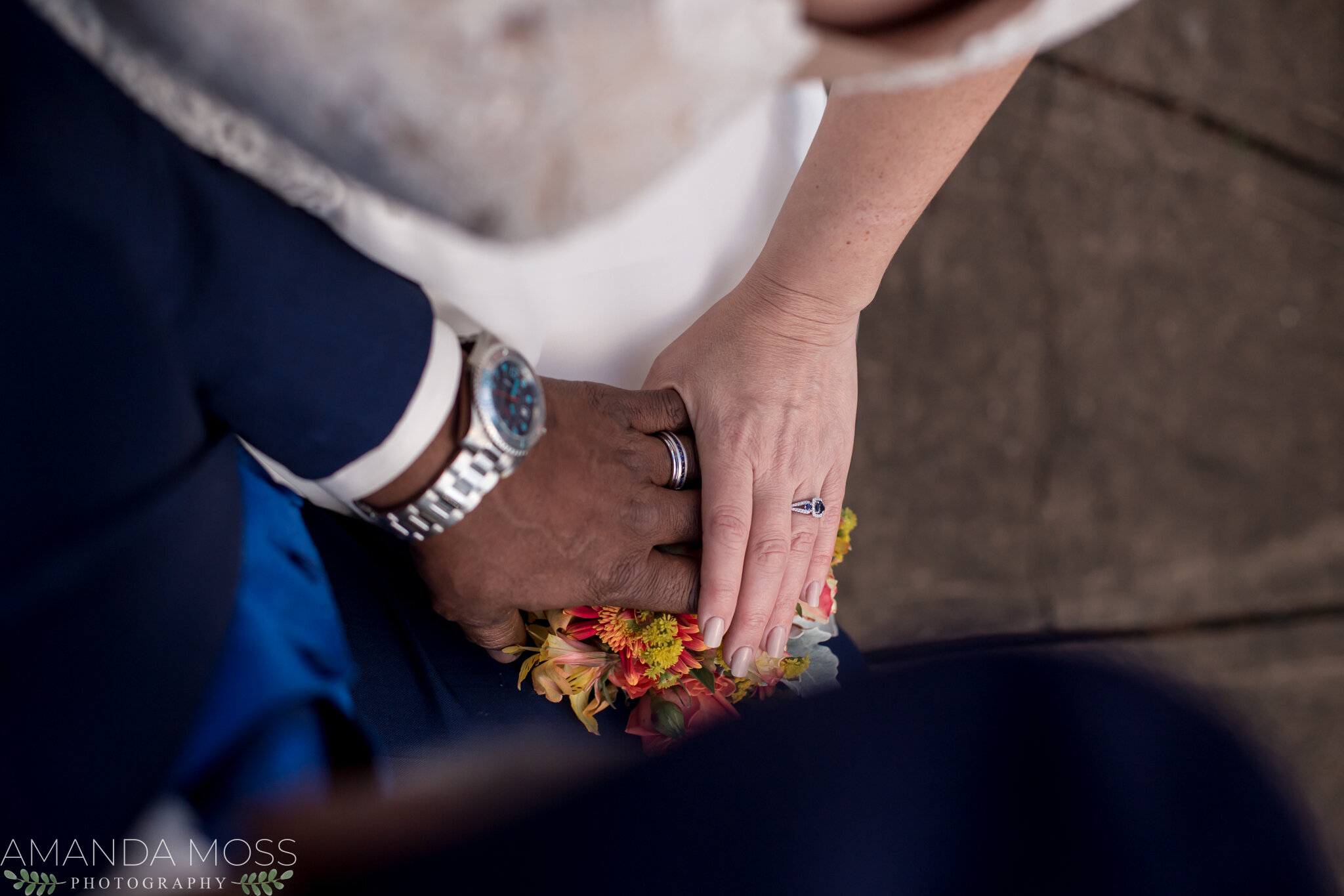 charlotte nc wedding photographer courthouse winter wedding