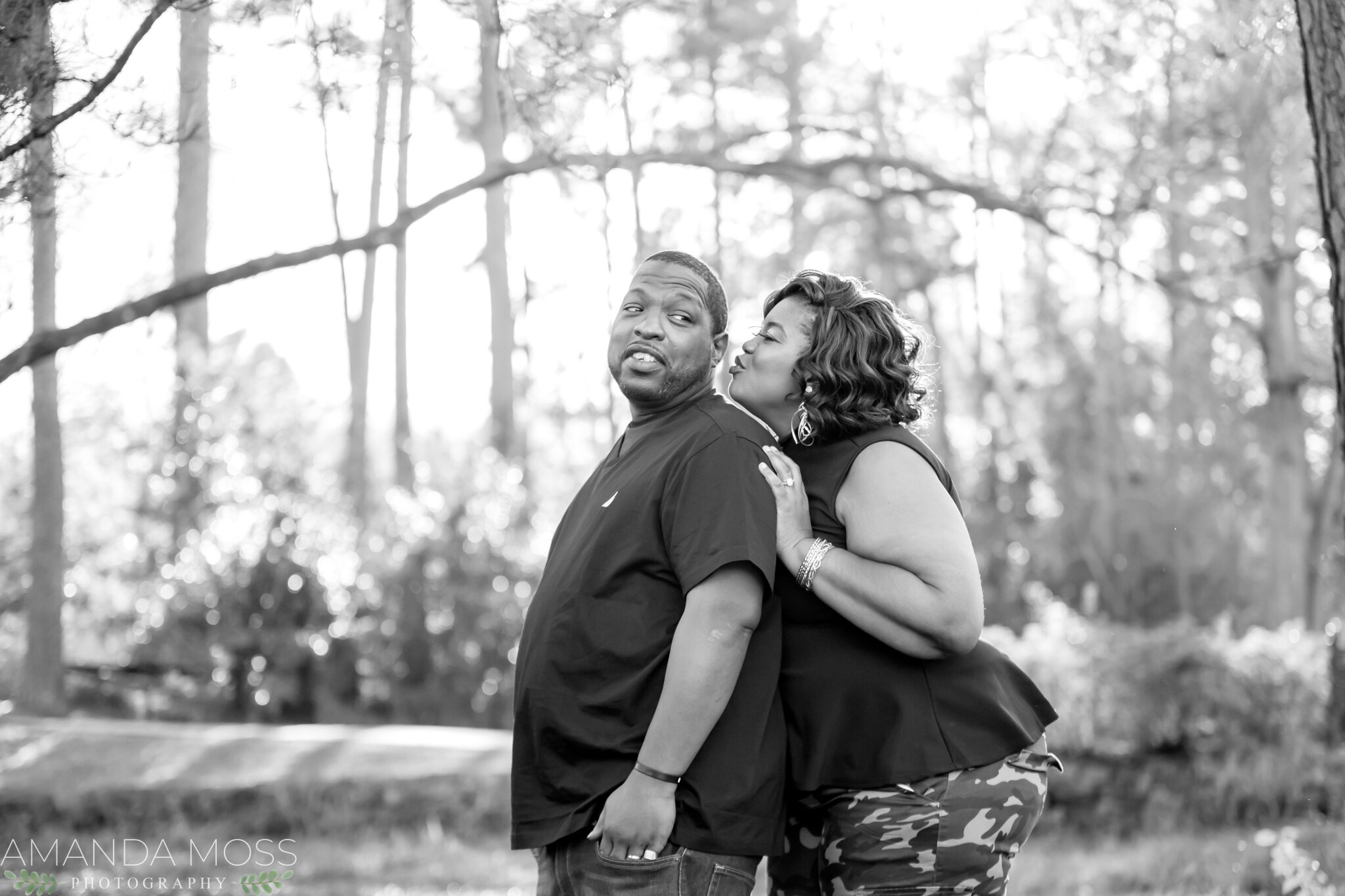 charlotte nc wedding photographer engagement session african american glencairn rooftop skyline