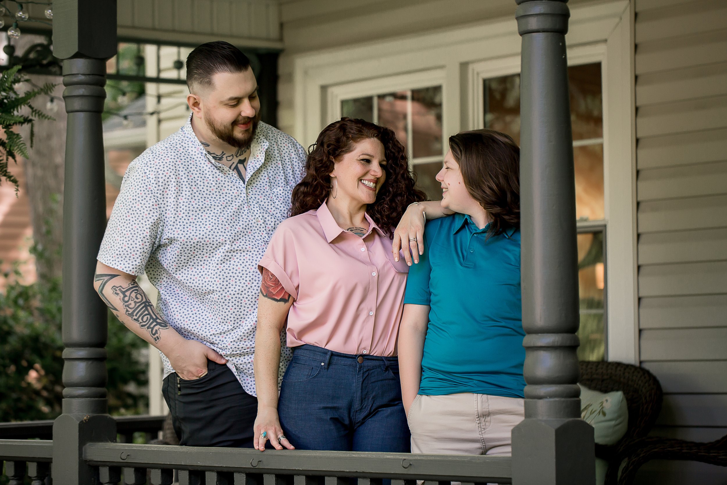 Charlotte NC Family Portrait Photographer Extended Family Session Spring Photos