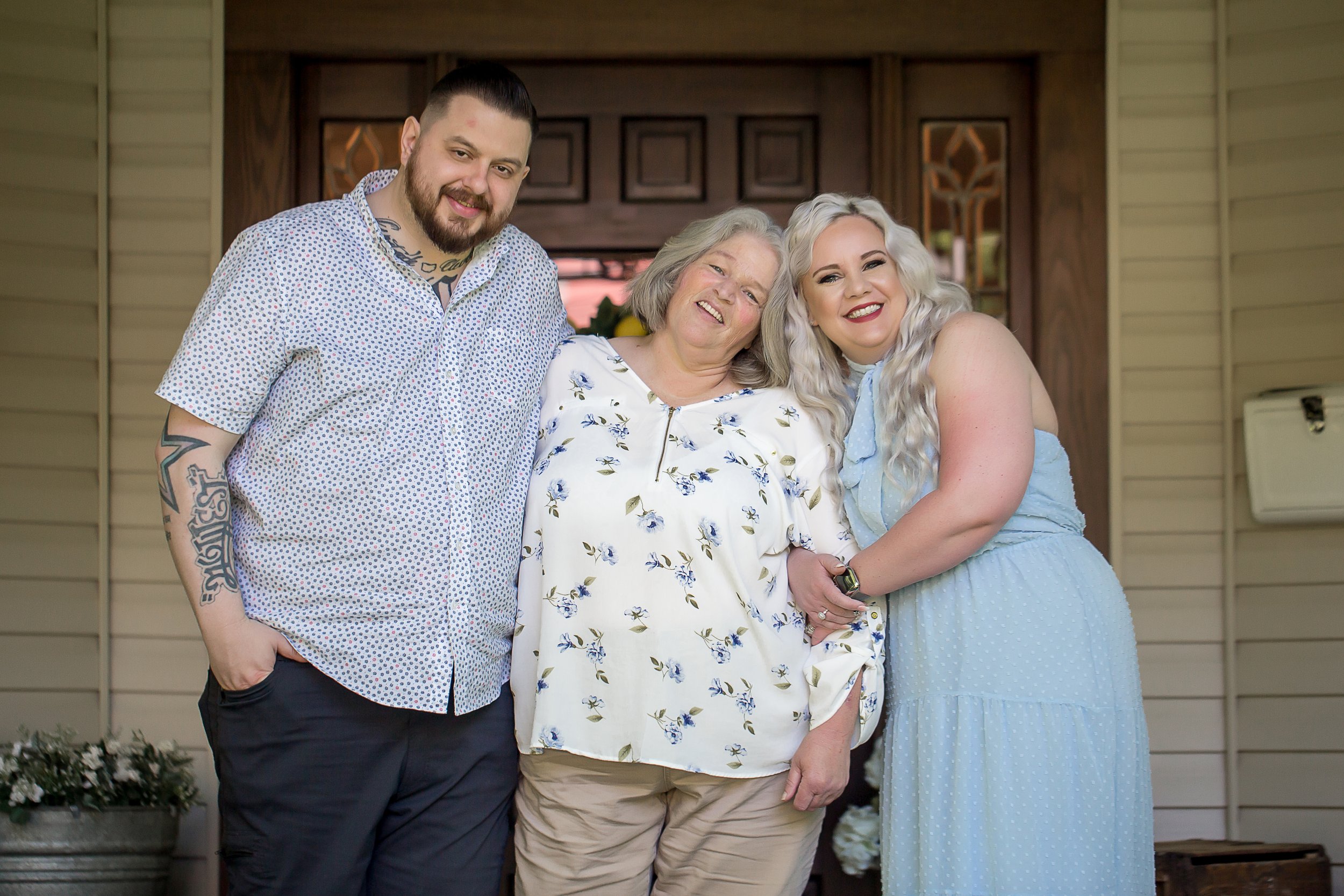 Charlotte NC Family Portrait Photographer Extended Family Session Spring Photos