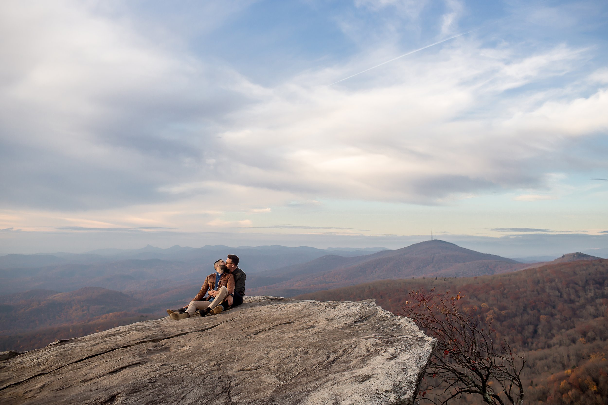 charlotte north carolina photographer engagement session boone moses cone manor blue ridge parkway rough ridge