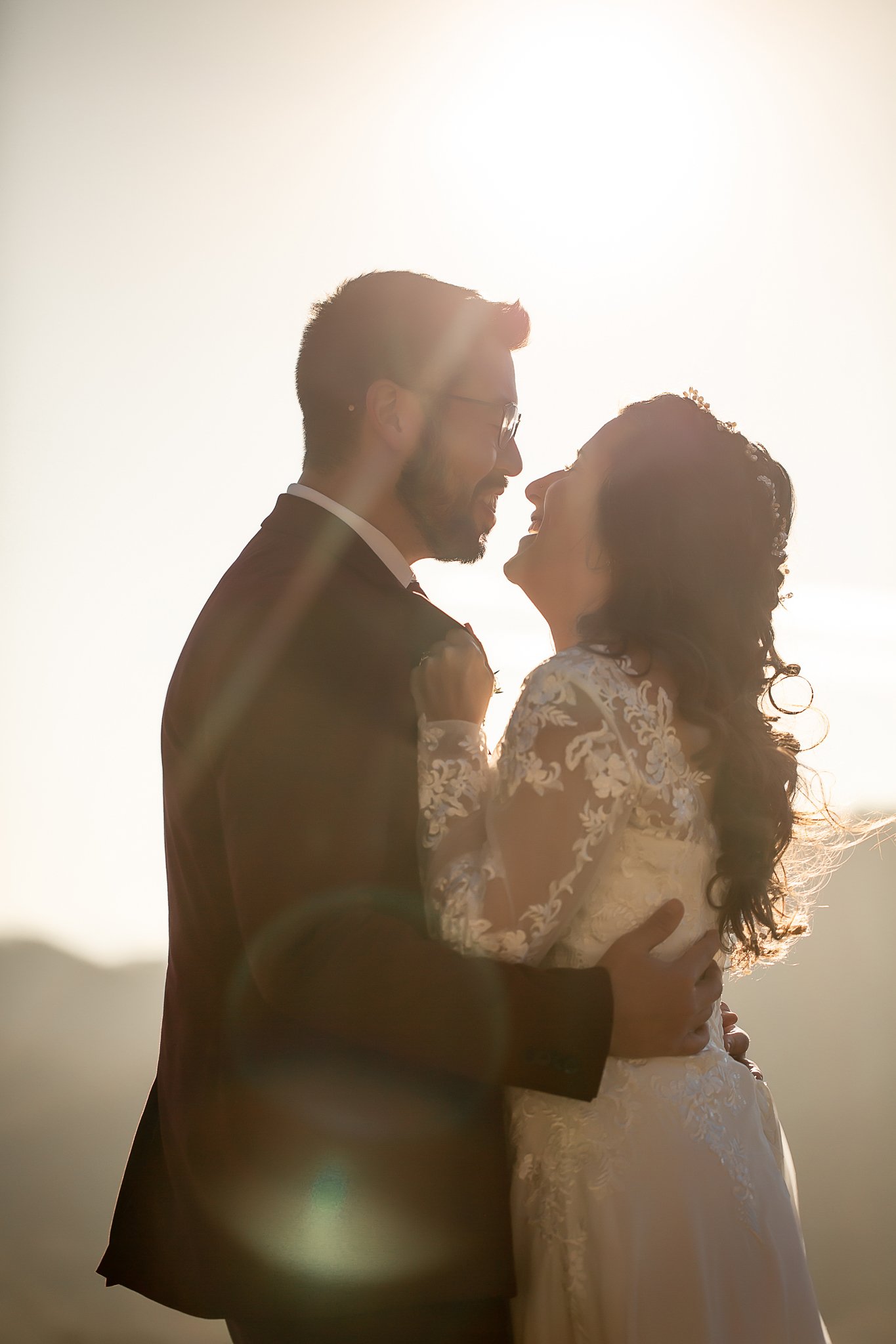 charlotte north carolina wedding photographer asheville buncombe county elopement blue ridge parkway mountains bride groom long sleeve dress portraits