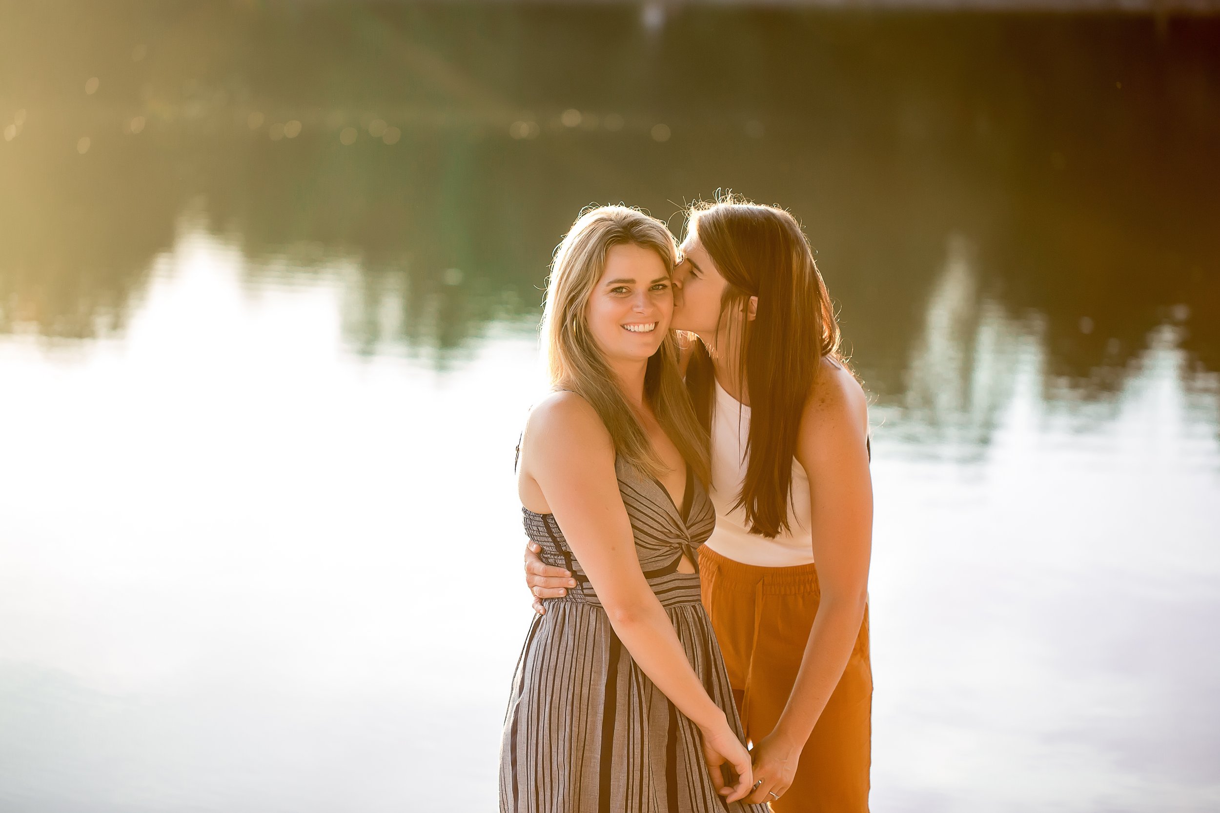 charlotte north carolina wedding photographer engagement session gastonia lgbt rankin lake park lesbian lgbtq gay couple