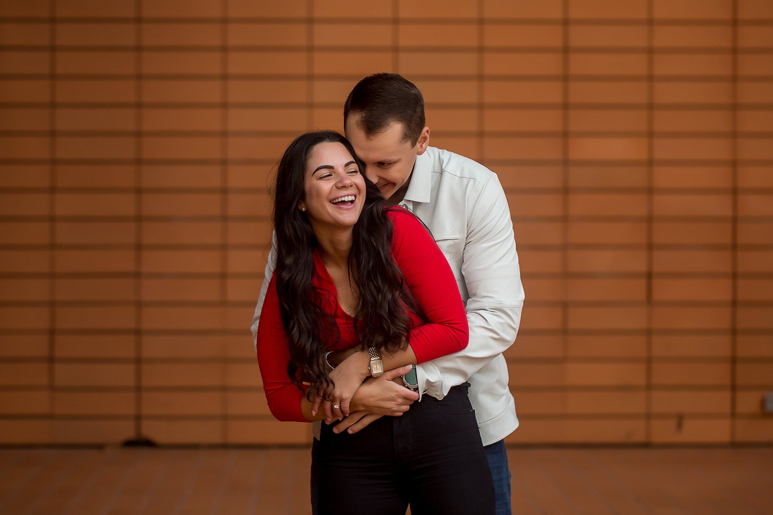 charlotte north carolina wedding and portrait photographer engagement session surprise proposal uptown charlotte mint museum