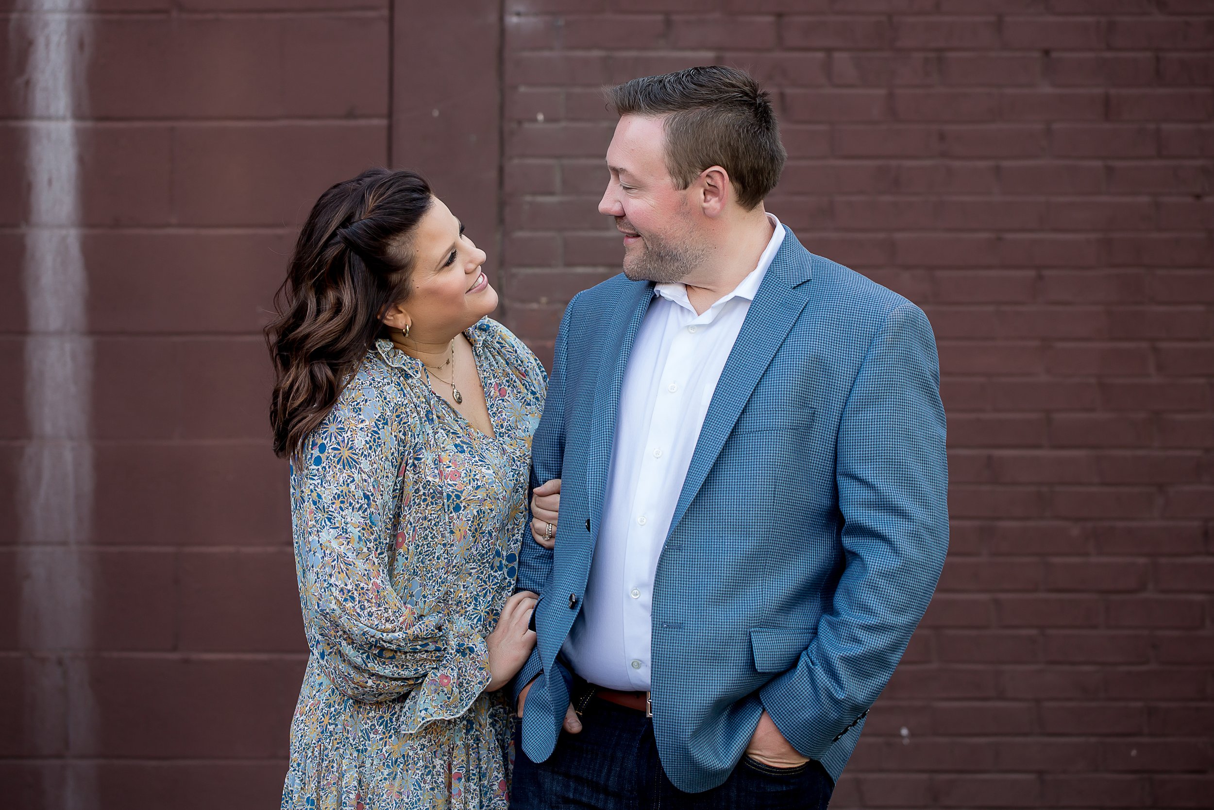 charlotte north carolina wedding and portrait photographer engagement session plaza midwood workmans friend walkabout town