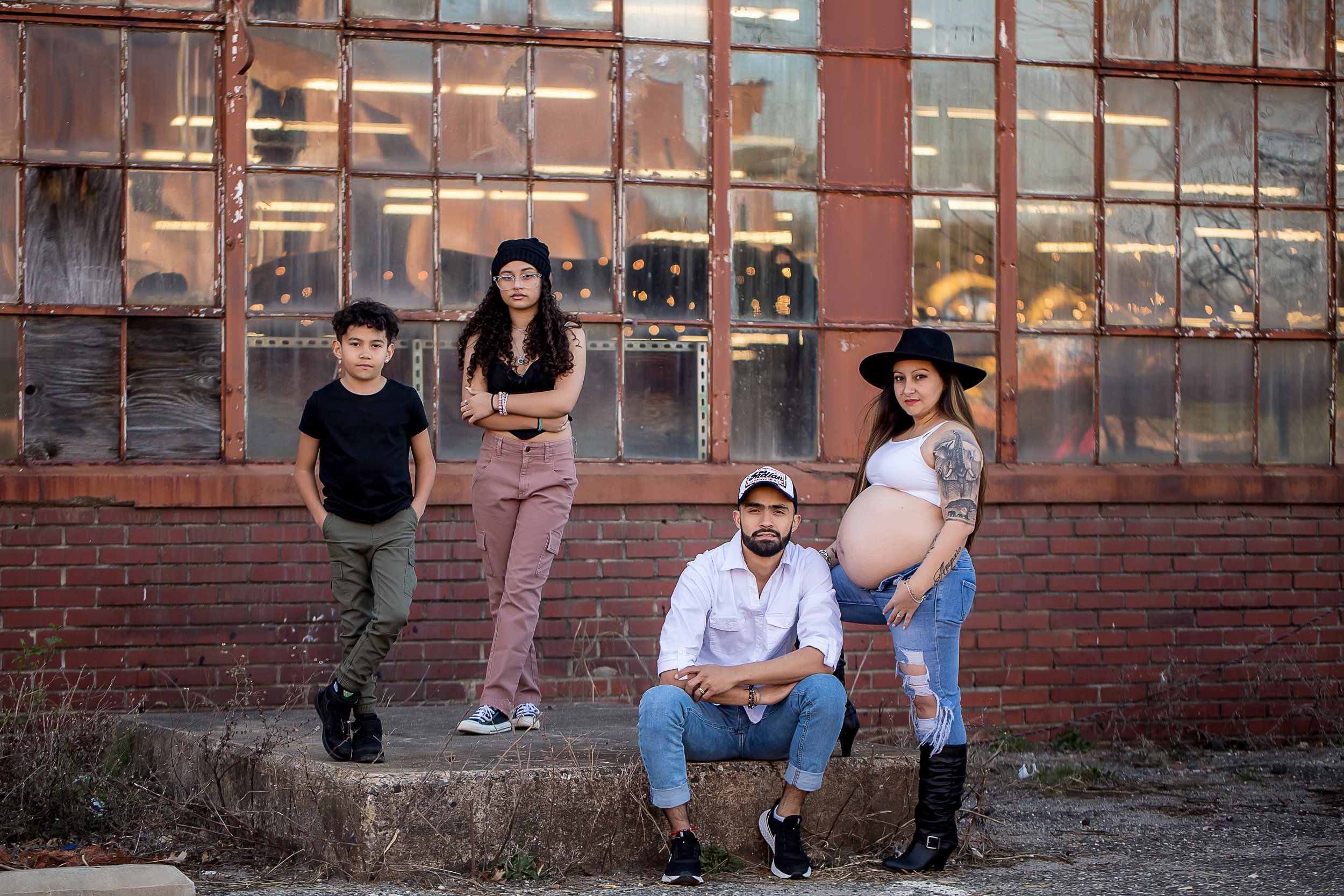 charlotte family photographer extended family session glencairn gardens