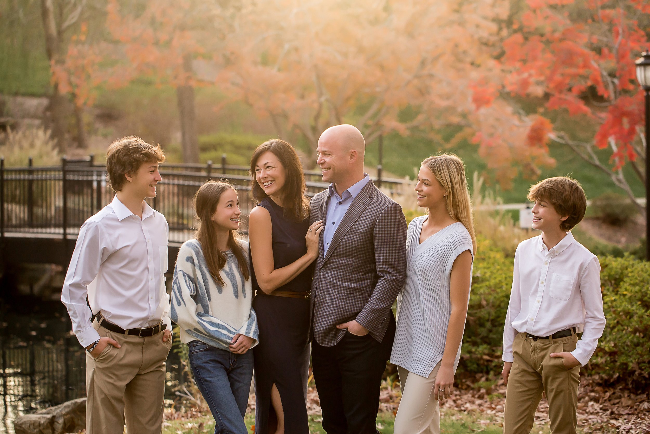 charlotte family photographer extended family session glencairn gardens