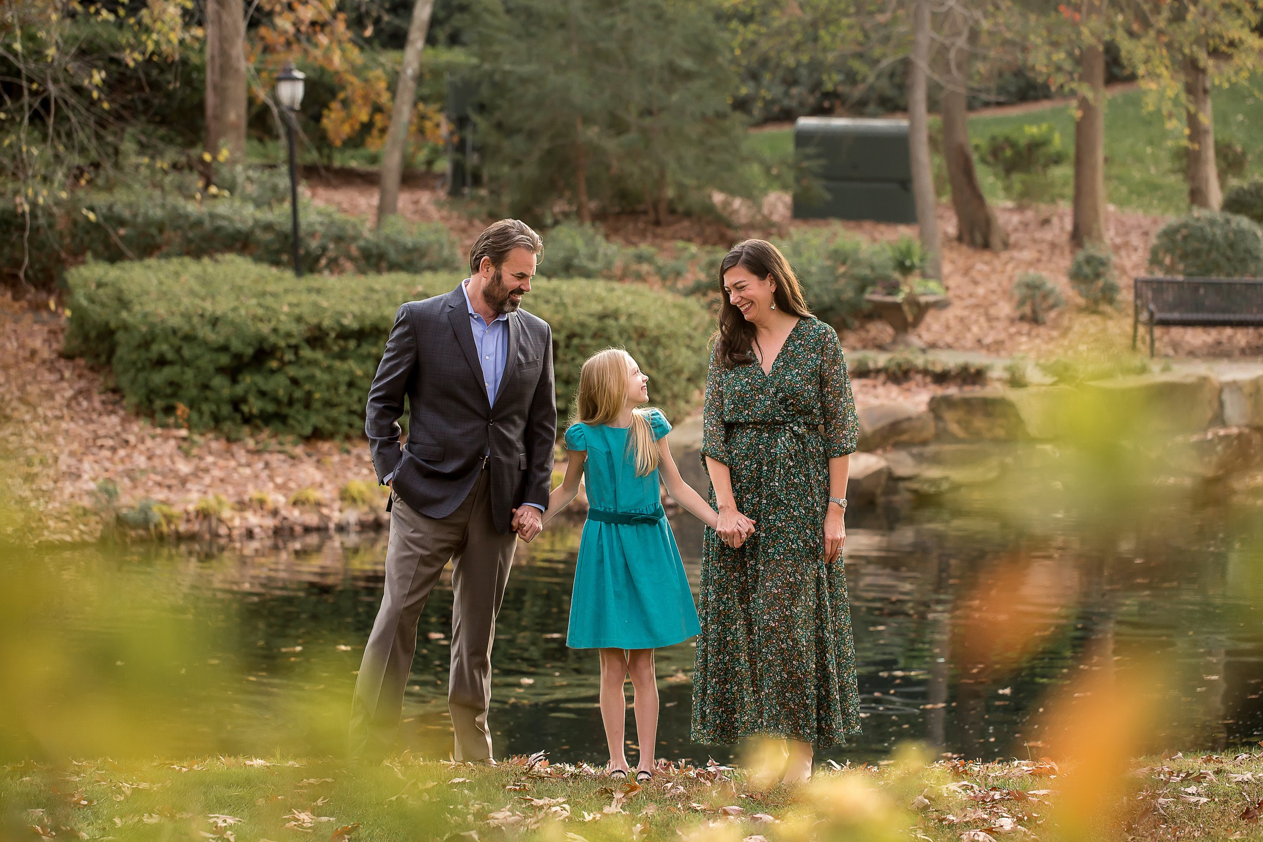 charlotte family photographer extended family session glencairn gardens