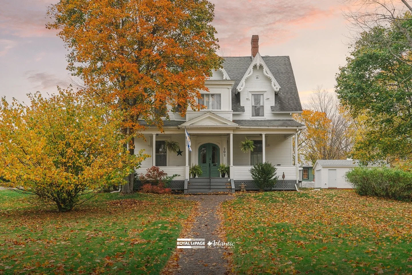 This isn&rsquo;t just a home - it&rsquo;s a New Glasgow landmark 🕰️

Built in 1876, this 4-bedroom Victorian beauty blends historic character with modern comfort. From the striking gables and covered veranda to the bespoke hardwood inlays, 11&rsquo;