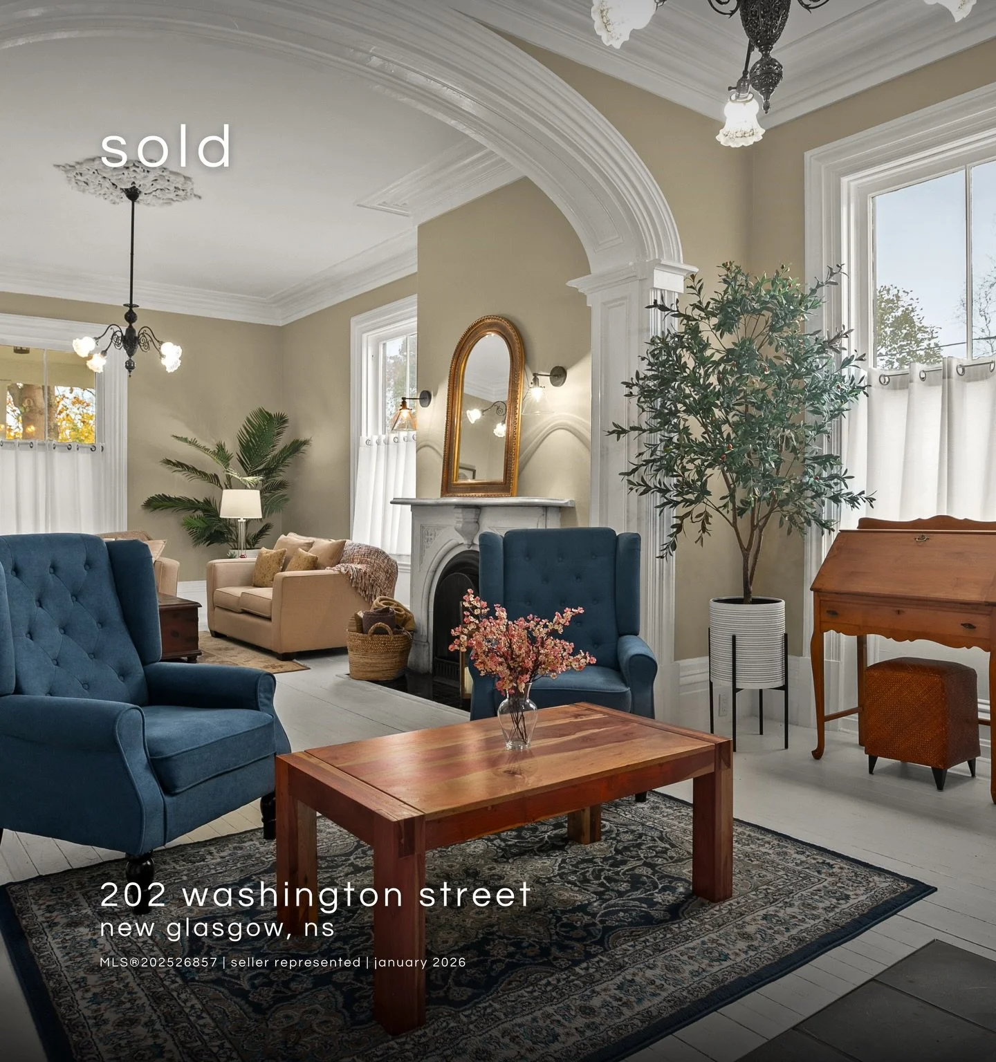 A New Glasgow landmark has found its next caretakers 🤍

Nearly 150 years of history, craftsmanship, and character - and now a new chapter begins.

Congratulations to our clients on the sale of the most special 202 Washington Street 🏡 it&rsquo;s bee