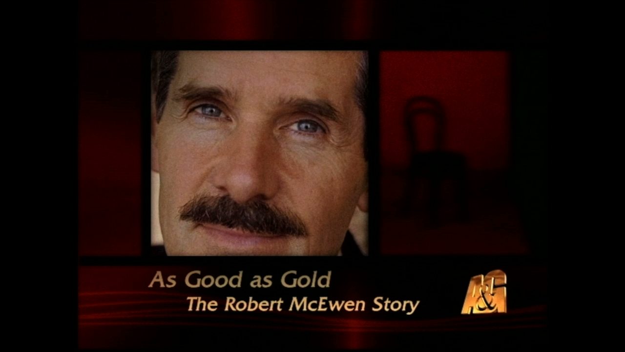 Mining exec Rob McEwen was honoured with an A&E-style Biography.