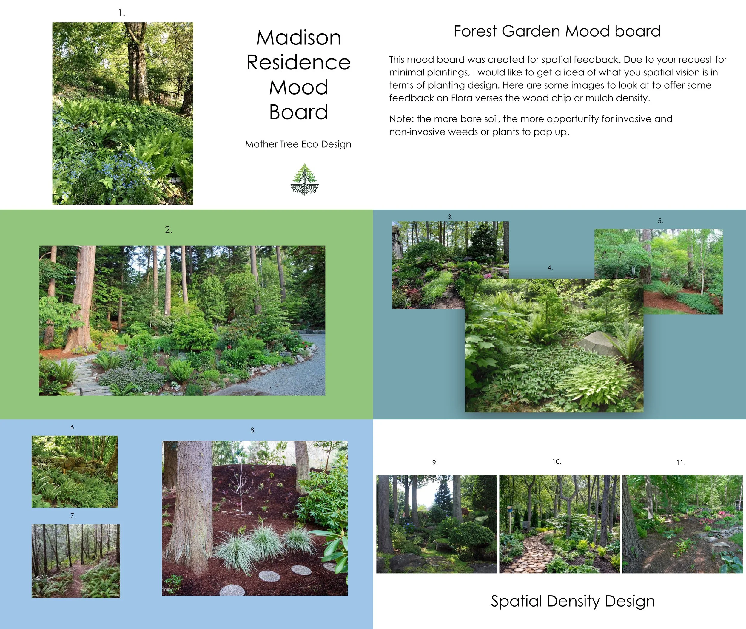 Initial Mood Board for Design Direction