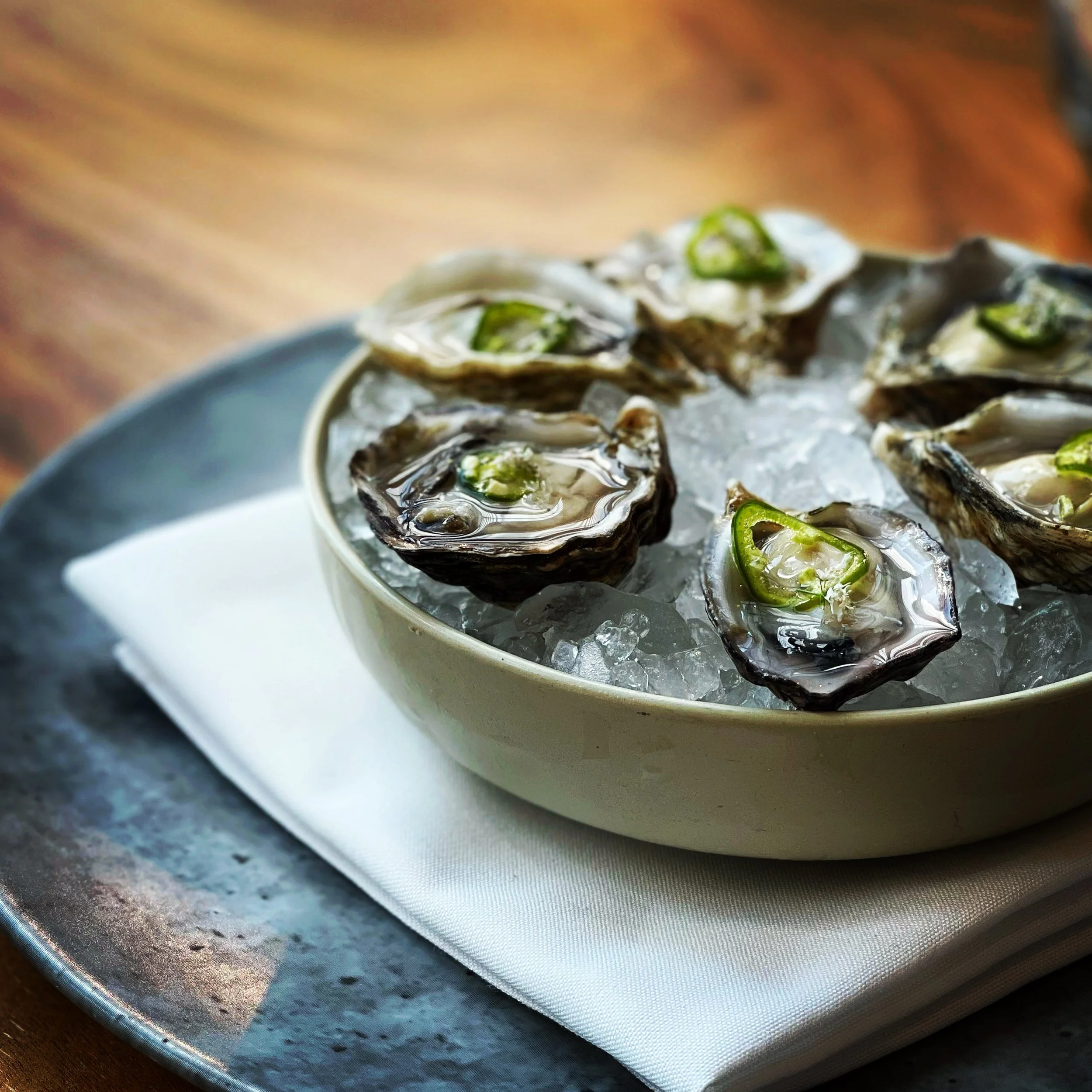 Kusshi Oysters / Queensyard / June 2021