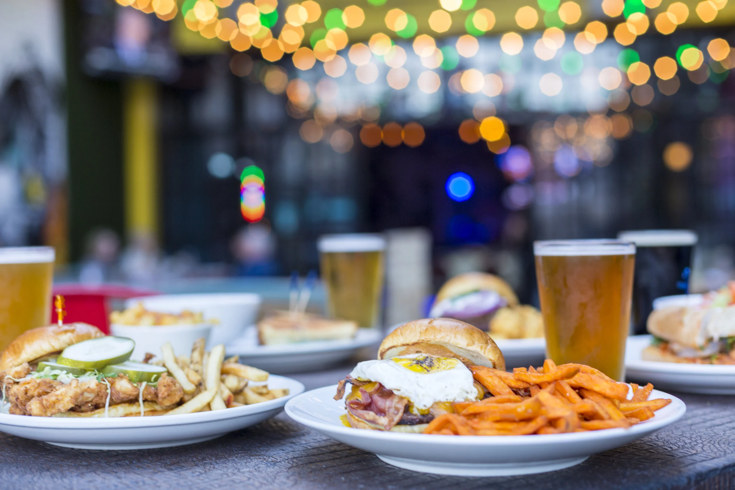 Friday Special: $25 for Burger + Fries + Unlimited Well Drinks or Drafts