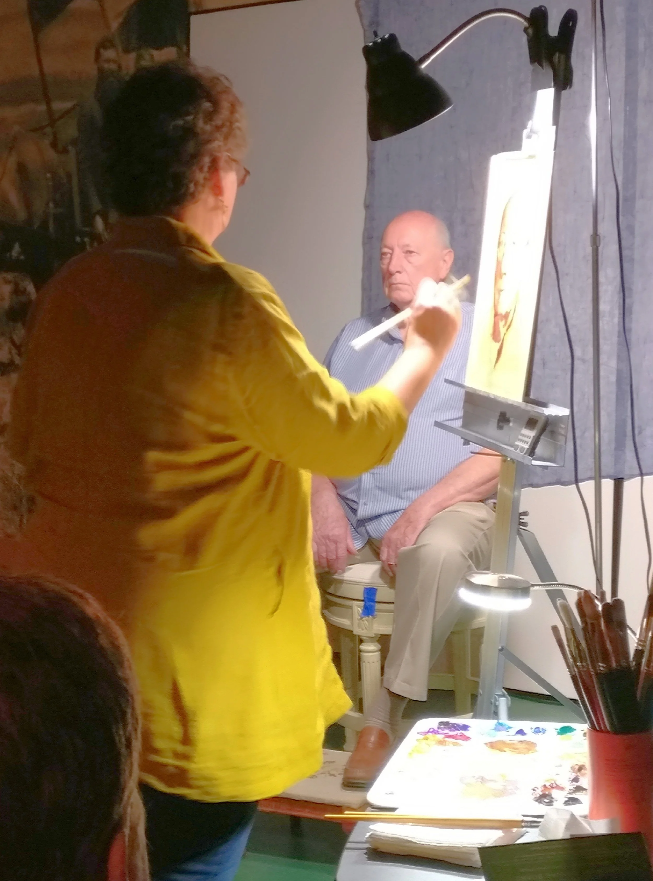 Portrait Demonstration with Deborah Allison