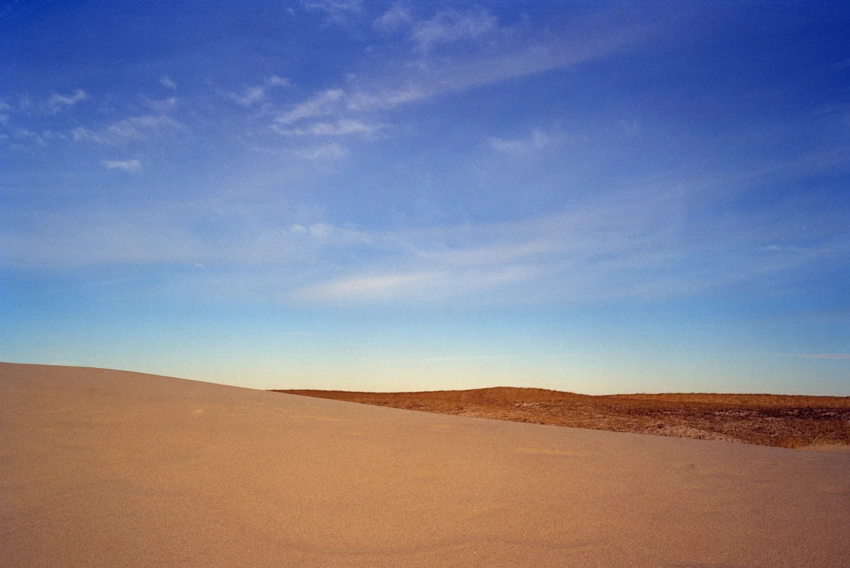 Sand dune, Grass and Sky Cape Cod 2001.JPG