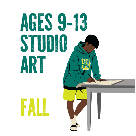 Ages 9-13 studio art icon.png